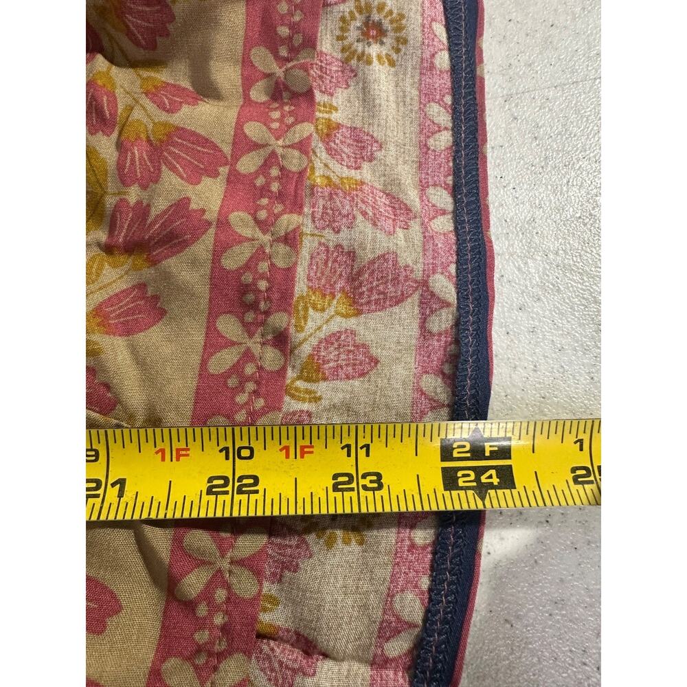 NEW Natural Life Zoe Wide-Leg Jumpsuit Size M Slate Floral Blooms Multicolor C29 - Picture 9 of 9